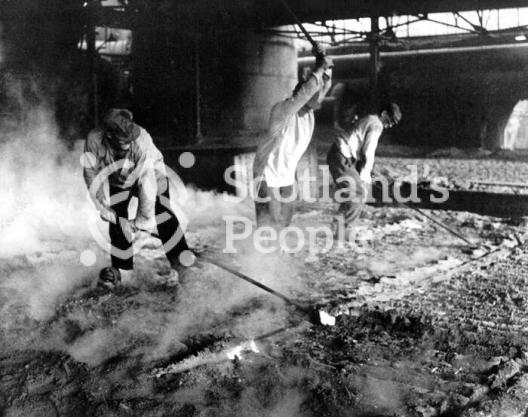 Workers at Carron Works, 20th century