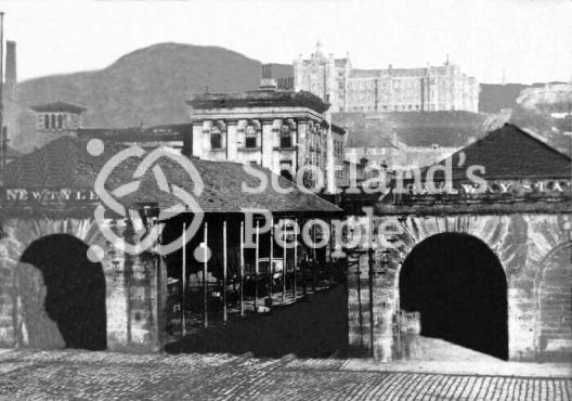 Dundee Ward Road Station, c 1860