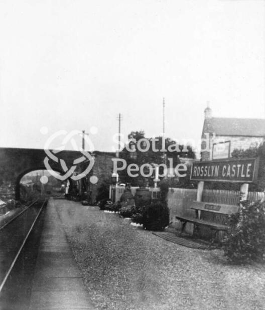 Rosslyn Castle Station, 1935