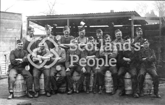 Royal Scots soldiers, 1919