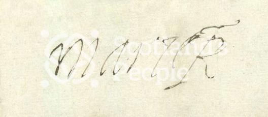 Signature of Mary Queen of Scots