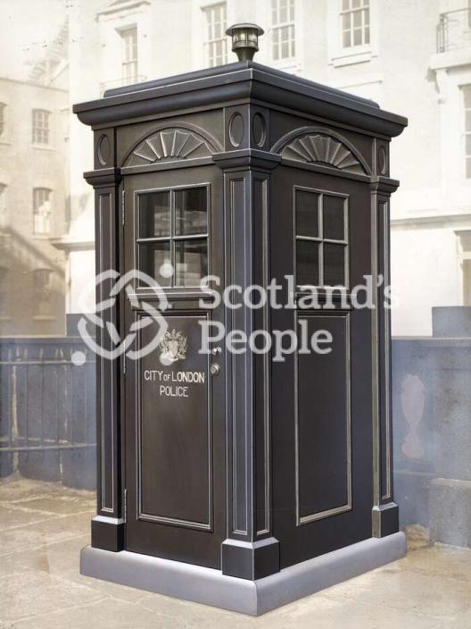 City of London Police Box, c 1930