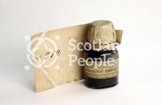 Bottle labelled 'Arsenic Poison'