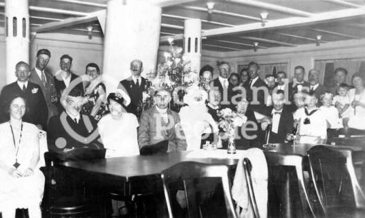 P.D. \"Usambara\" Christmas Day 1926 during passage from Tanga to Genoa