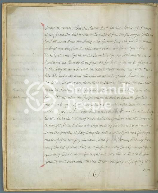 Articles of the Act of Union 1707