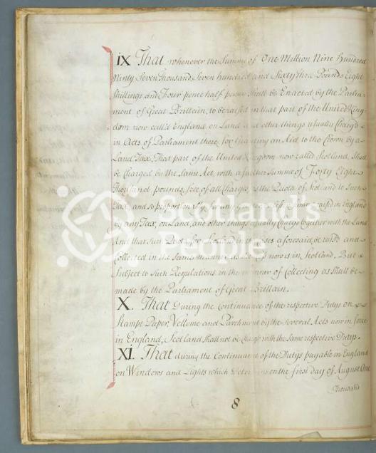 Articles of the Act of Union 1707