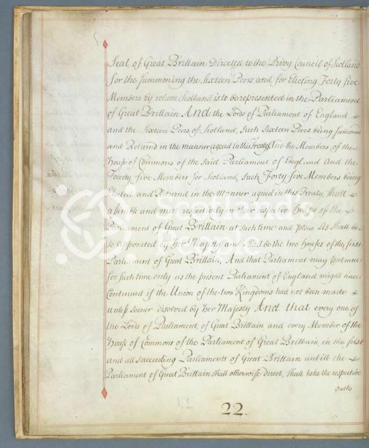 Articles of the Act of Union 1707