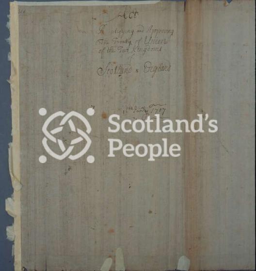 Treaty of Union 1707