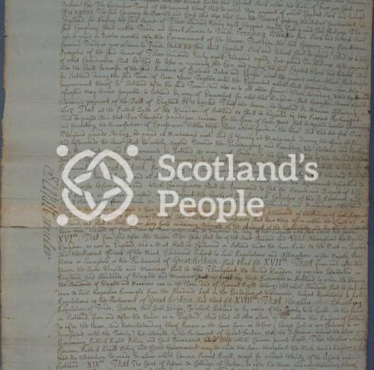 Treaty of Union 1707