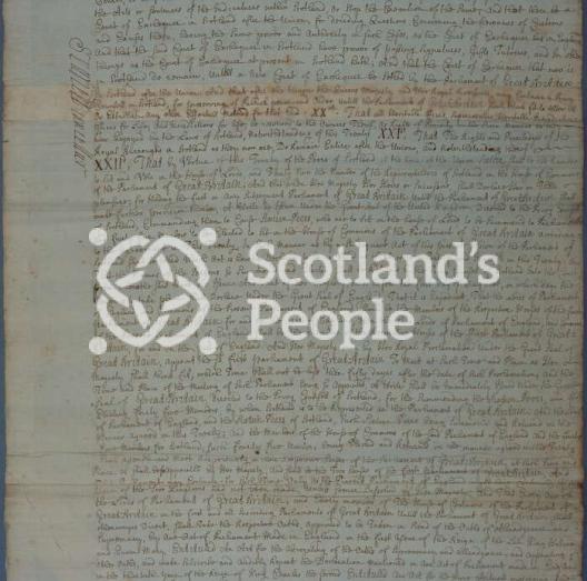 Treaty of Union 1707