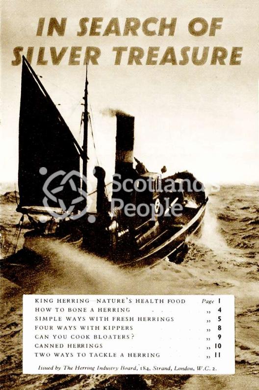 British herring trade promotional material