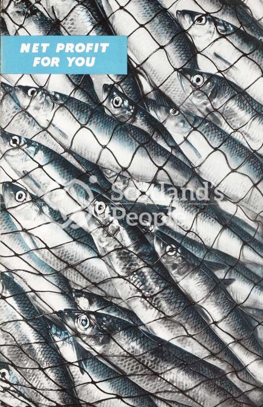 British fishing industry promotional poster