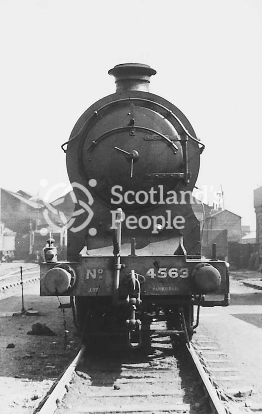 0-6-0 Reid Class J37 (NBR Class B & S) Goods locomotive No. 4563 of the London and North Eastern Railway