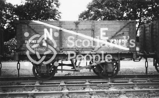Ex-NBR 18-ton mineral wagon No.731688 of the London and North Eastern Railway
