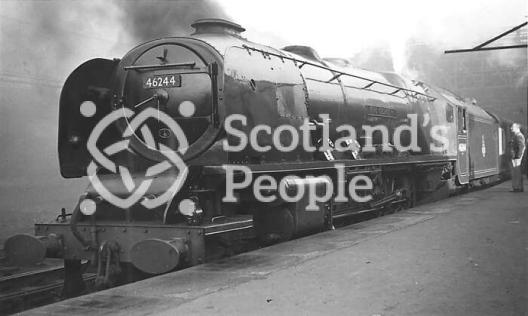 LMSR Stanier Princess Coronation Class 4-6-2 Locomotive BR No.46244 \"King George VI\"