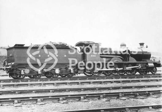 G&SWR Manson 4-6-0 381 Class Express Passenger Locomotive No.384