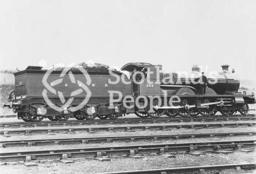 G&SWR Manson 4-6-0 381 Class Express Passenger Locomotive No.384