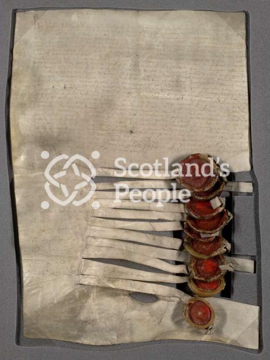 Retour with seals appended (1542)