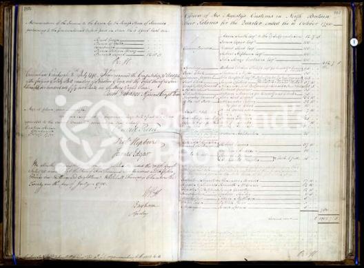 Adam Smith's last excise salary entry