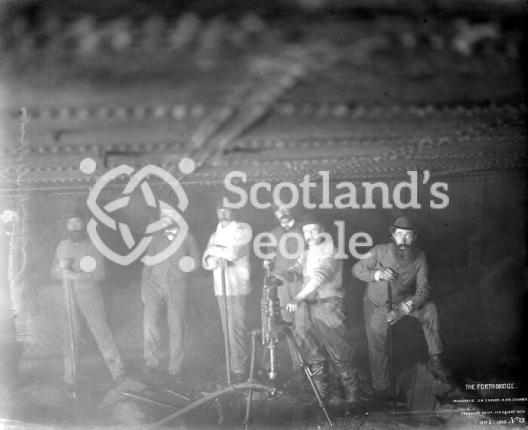 Forth Bridge Construction