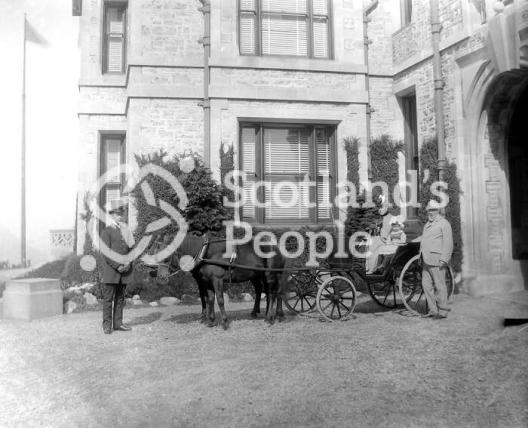 Sir John Fowler and Lady Fowler at Braemore