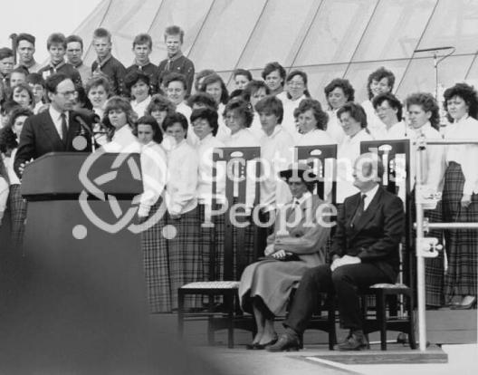 Glasgow Garden Festival Opening Ceremony, 29 April 1988