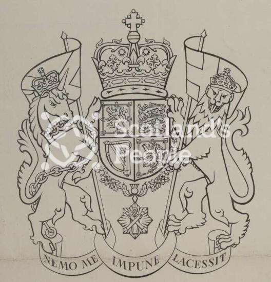 Design for seal of Queen Elizabeth II