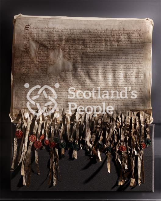 Declaration of Arbroath - Shaft of light