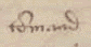 the word co[m]mand written with a contraction mark
