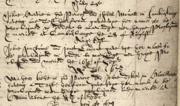 Extract from Rutherglen Kirk Session minute book (National Records of Scotland reference CH2/315/1 page 141)