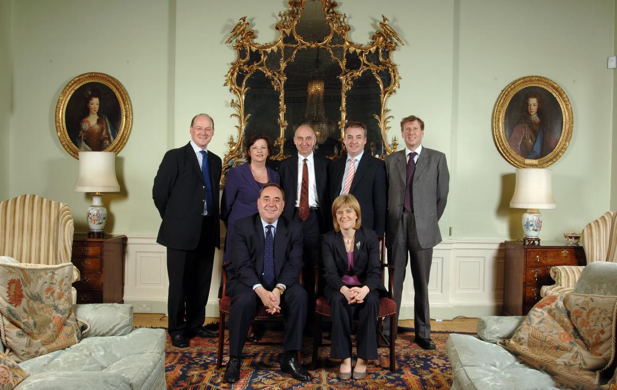 The Scottish Cabinet at Bute House, 2007