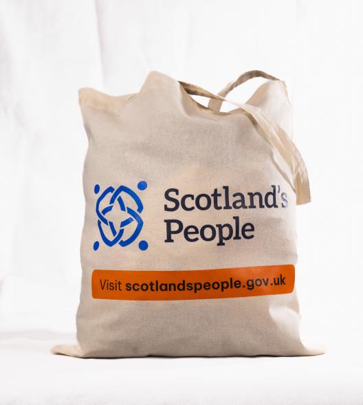 Scotland's People Tote Bag - Front